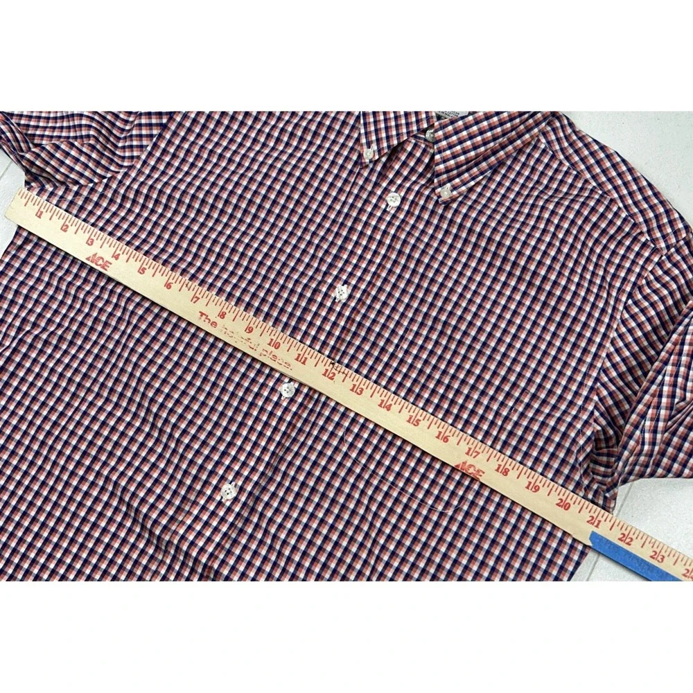 Brooks Brothers 1818 Regent Fit Supima Cotton M Button Down Shirts Pleated Cuffs - Picture 5 of 12